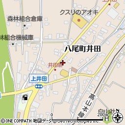 富山県富山市八尾町井田4536周辺の地図