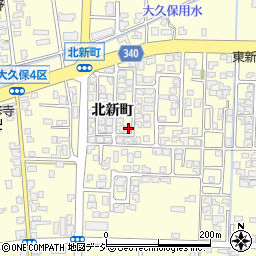 富山県富山市上大久保北新町565-27周辺の地図