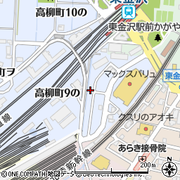 石川県金沢市高柳町１３の1-23周辺の地図