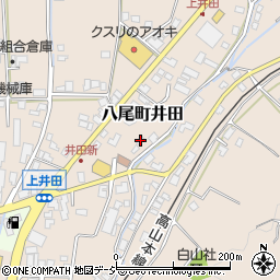 富山県富山市八尾町井田4728周辺の地図