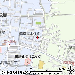 栃木県宇都宮市宝木町2丁目1021周辺の地図
