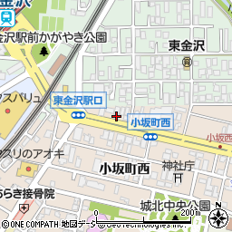 石川県金沢市小坂町西100-1周辺の地図