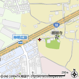 長野県長野市小島田町1274-1周辺の地図