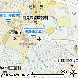 長野県長野市川中島町原1375周辺の地図
