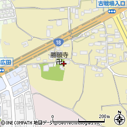 長野県長野市小島田町1268周辺の地図
