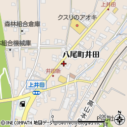 富山県富山市八尾町井田4530周辺の地図