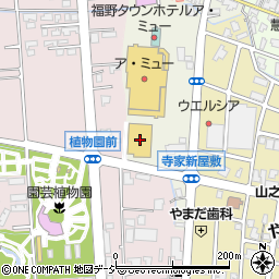 コメリホームセンター福野ア・ミュー店周辺の地図
