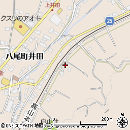 富山県富山市八尾町井田1317周辺の地図