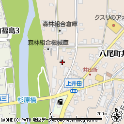 富山県富山市八尾町井田1193周辺の地図