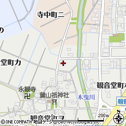 石川県金沢市観音堂町ロ78周辺の地図