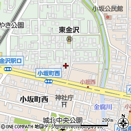 石川県金沢市小坂町西112周辺の地図