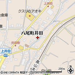 富山県富山市八尾町井田4770周辺の地図
