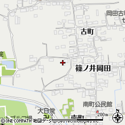 長野県長野市篠ノ井岡田1693-1周辺の地図