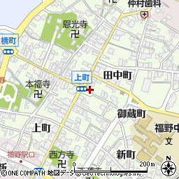 富山第一銀行福野支店周辺の地図