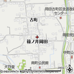 長野県長野市篠ノ井岡田1689-15周辺の地図