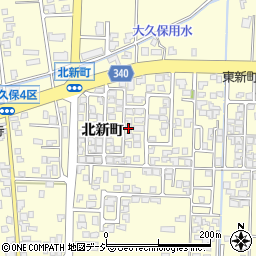 富山県富山市上大久保北新町565-17周辺の地図