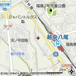 富山県富山市八尾町福島423周辺の地図
