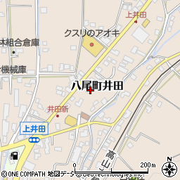 富山県富山市八尾町井田4910周辺の地図