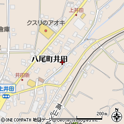 富山県富山市八尾町井田4773周辺の地図