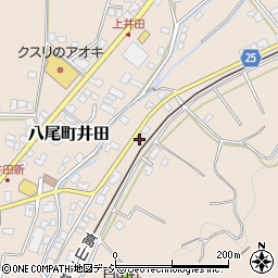 富山県富山市八尾町井田11470周辺の地図