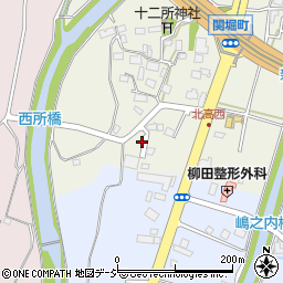栃木県宇都宮市関堀町52周辺の地図