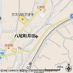 富山県富山市八尾町井田11481周辺の地図
