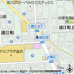 浅川孝夫硝子店周辺の地図