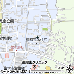 栃木県宇都宮市宝木町2丁目1023-1周辺の地図