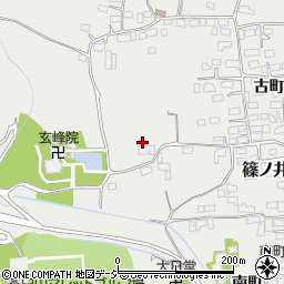 長野県長野市篠ノ井岡田1617周辺の地図