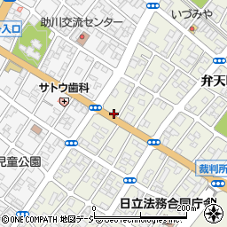 有限会社日立對馬周辺の地図