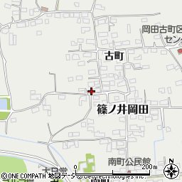 長野県長野市篠ノ井岡田1697周辺の地図