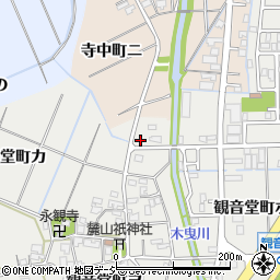 石川県金沢市観音堂町ロ79周辺の地図