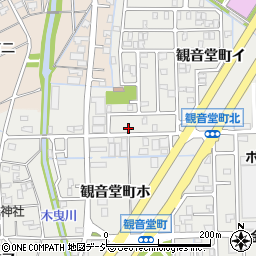 石川県金沢市観音堂町ロ147周辺の地図