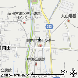 長野県長野市篠ノ井岡田3241-553周辺の地図