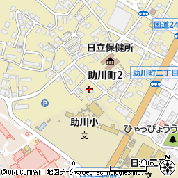 茨城県日立市助川町2丁目10周辺の地図