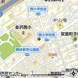 本家かまどや　金沢駅西店周辺の地図