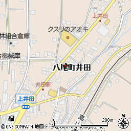 富山県富山市八尾町井田4932周辺の地図