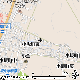 石川県金沢市小坂町東171周辺の地図