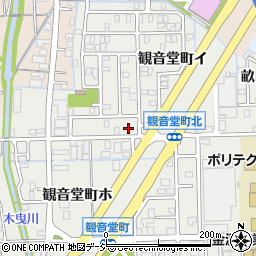 石川県金沢市観音堂町ロ152周辺の地図