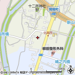 栃木県宇都宮市関堀町54周辺の地図