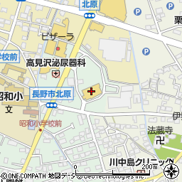 トヨタカローラ長野川中島店周辺の地図