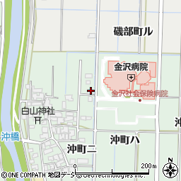 石川県金沢市沖町ニ33周辺の地図