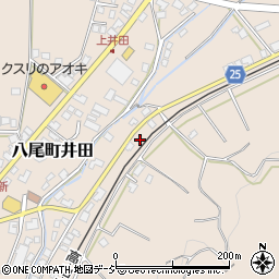富山県富山市八尾町井田11337周辺の地図