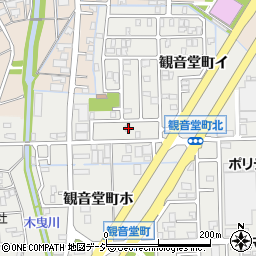 石川県金沢市観音堂町ロ160周辺の地図