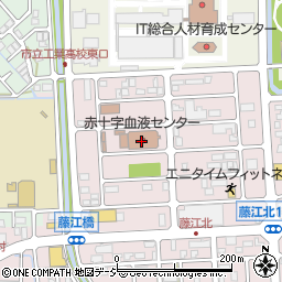石川県赤十字血液センター　供給課周辺の地図