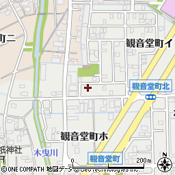 石川県金沢市観音堂町ロ146周辺の地図