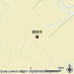 鏡徳寺周辺の地図