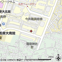 長野今井郵政宿舎周辺の地図