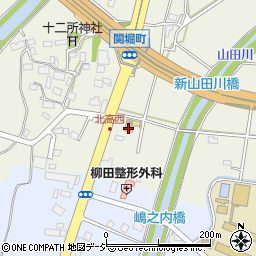 栃木県宇都宮市関堀町58周辺の地図
