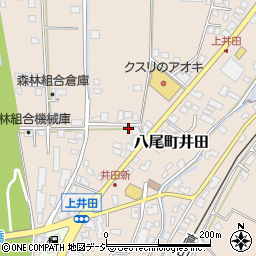 富山県富山市八尾町井田4496周辺の地図
